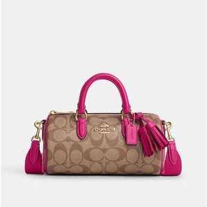 Coach Lacey Crossbody In Signature Canvas